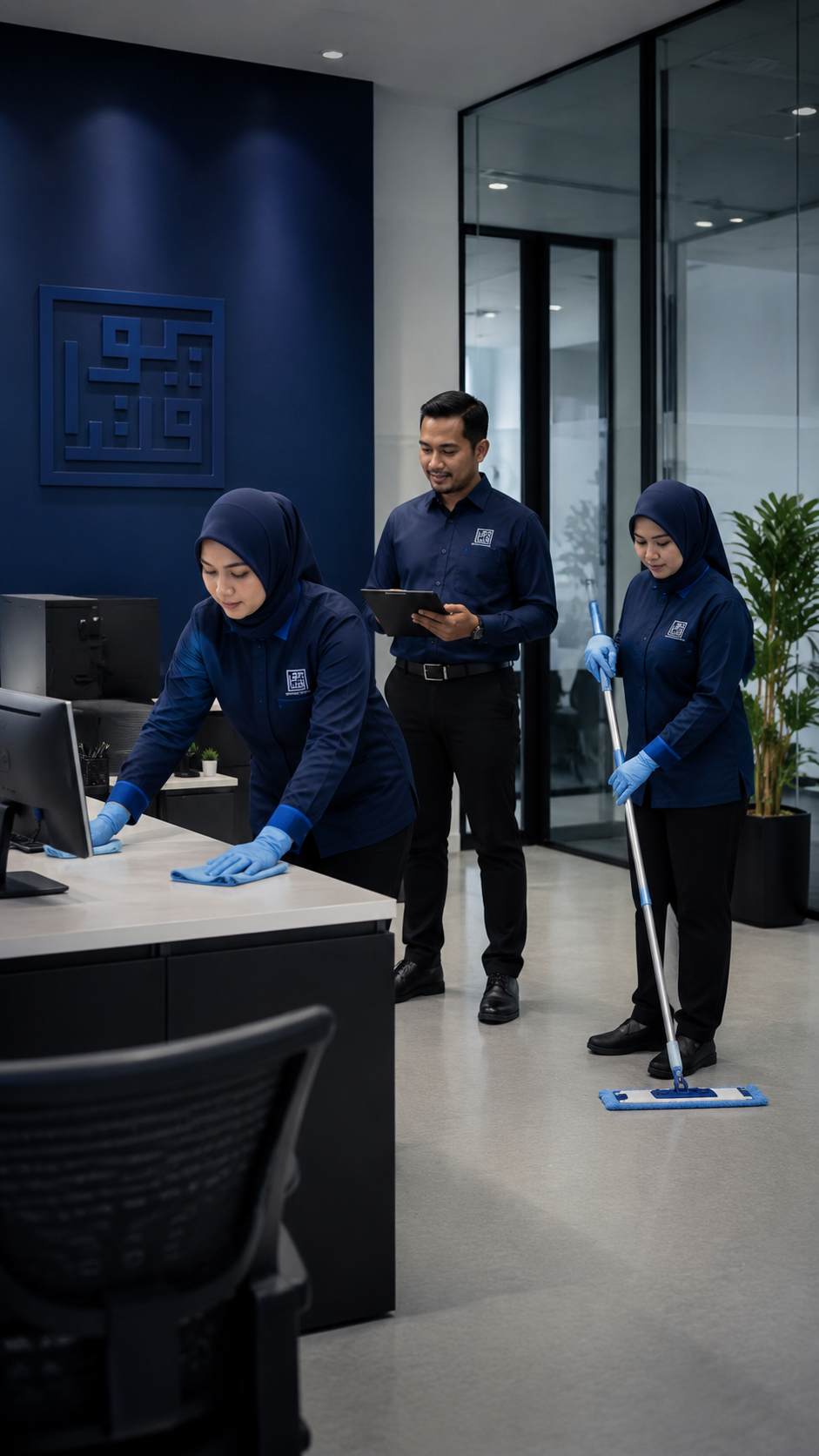Pasukan KPC Care sedang bertugas